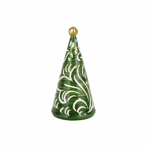 NEW Vietri Foresta Green Scroll Tree