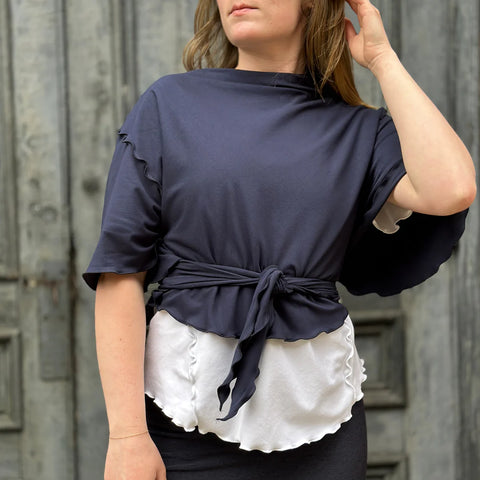 Angelrox Flutter Jacket Navy