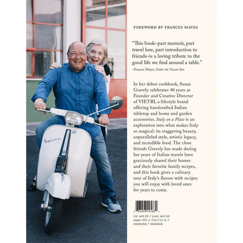 Vietri Italy On A Plate: Travels, Memories, Menus Book