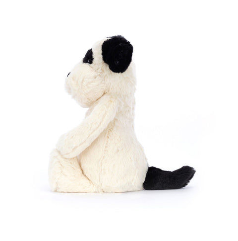 JELLYCAT BASHFUL BLACK & CREAM PUPPY
