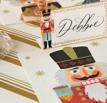 Hester & Cook Nutcracker Place Cards - Set of 12