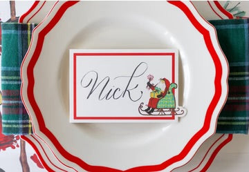 Hester & Cook Old St Nick Placecards - Set of 12