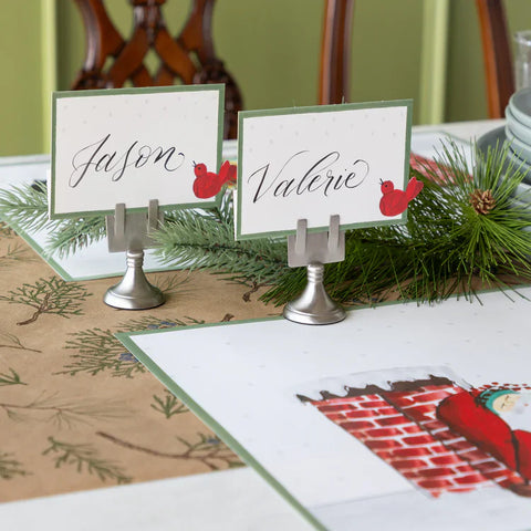 Hester & Cook Red Bird Placecards - Set of 12