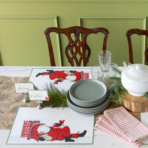 Hester & Cook Red Bird Placecards - Set of 12