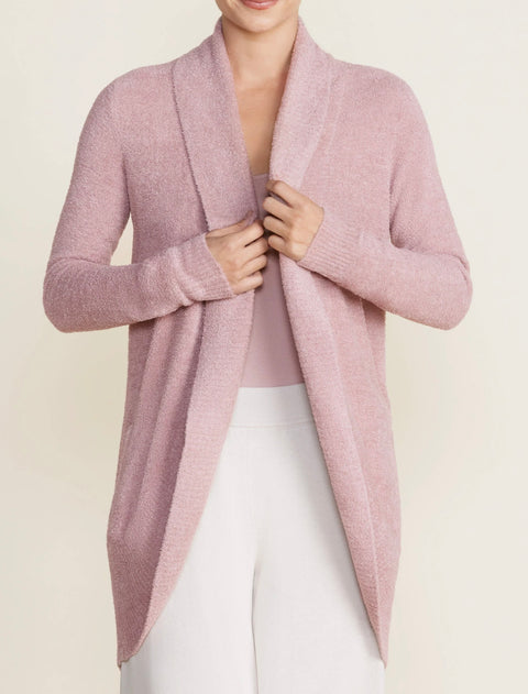 Barefoot Dreams CozyChic Lite® Circle Cardi - Teaberry