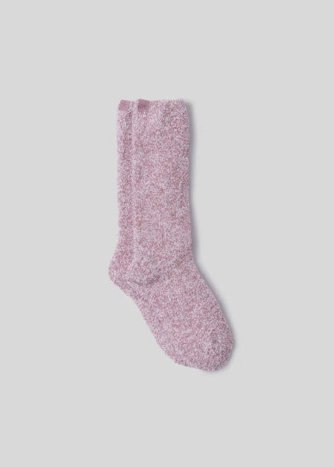 Barefoot Dreams CozyChic® Heathered Women's Socks Teaberry