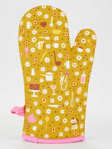 Blue Q No. I Will Never Want Your Help. Oven Mitt