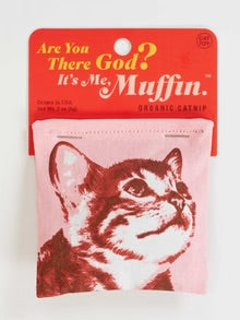 Blue Q Are You There God? It's Me. Muffin. Catnip Toy