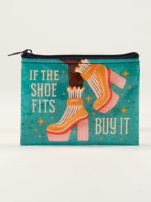Blue Q If The Shoe Fits, Buy It Coin Purse
