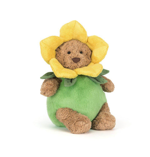 JELLYCAT BARTHOLOMEW BEAR DAFFODIL OUTFIT