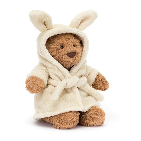 JELLYCAT BARTHOLOMEW BATHROBE BEAR