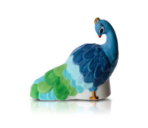 NEW Nora Fleming Fancy Feathers (Peacock) Mini