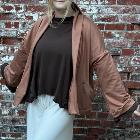 Angelrox Doris Blazer - Cedar Terry