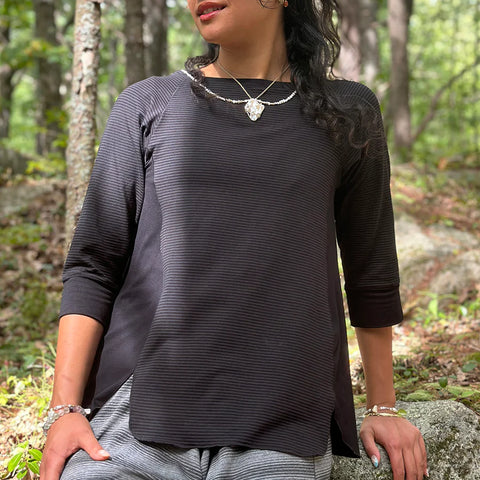 Angelrox Homerun Baseball Tee Subtle Black