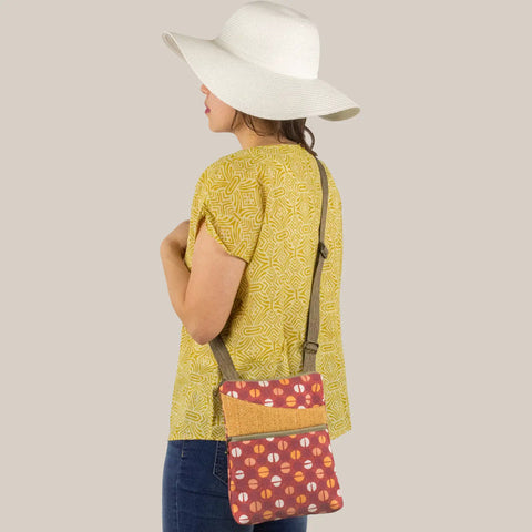 Maruca Pocket Bag Mid-sized Crossbody - Petal Gold