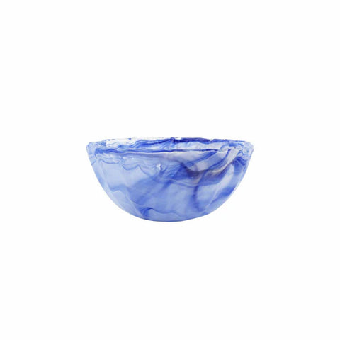 NEW Vietri Onda Glass Cobalt Small Bowl