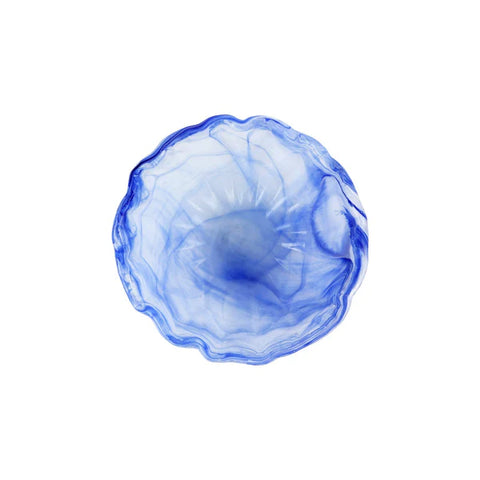 NEW Vietri Onda Glass Cobalt Small Bowl