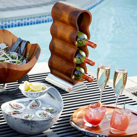 Nambe’ Curvo Wine Rack