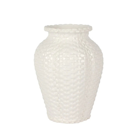 Vietri Tessere Basketweave Medium Vase