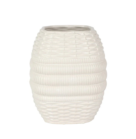 Vietri Tessere Basketweave Large Vase