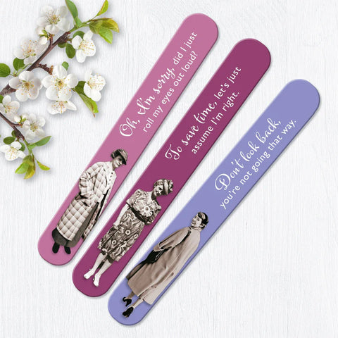 Shannon Martin Design Don’t Look Emery Boards