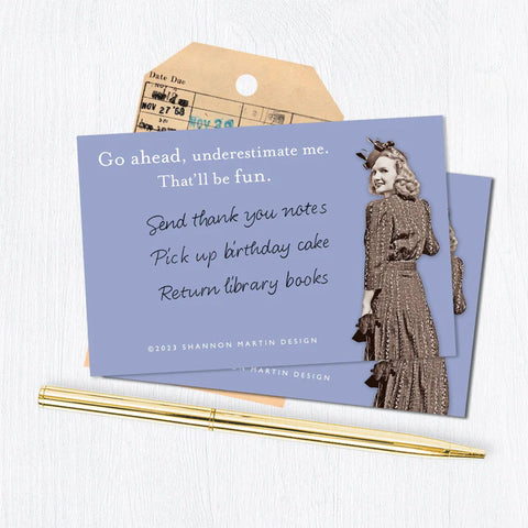 Shannon Martin Design Go Ahead Sticky Notes