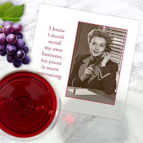 Shannon Martin Design My Own Business Beverage Napkins
