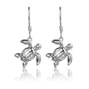 Alamea Turtle Hook Earrings
