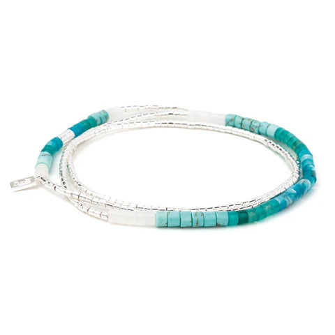 Scout Ombre Stone Wrap - Sky/Silver