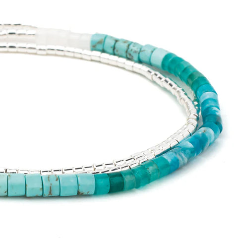 Scout Ombre Stone Wrap - Sky/Silver