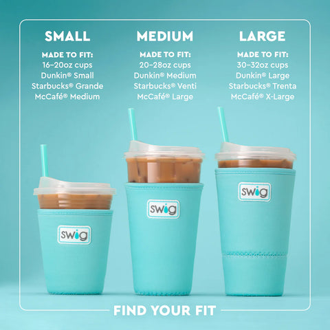Swig High Tide Medium Iced Cup Coolie
