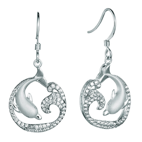 Alamea Dolphin Hook Earrings