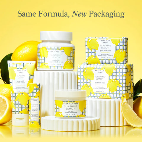 Beekman 1802 Sunshine Lemon Hand & Body Lotion 12.5 fl oz