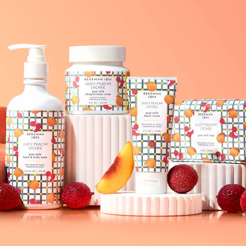 Beekman 1802 Juicy Peachy Lychee Whipped Body Cream