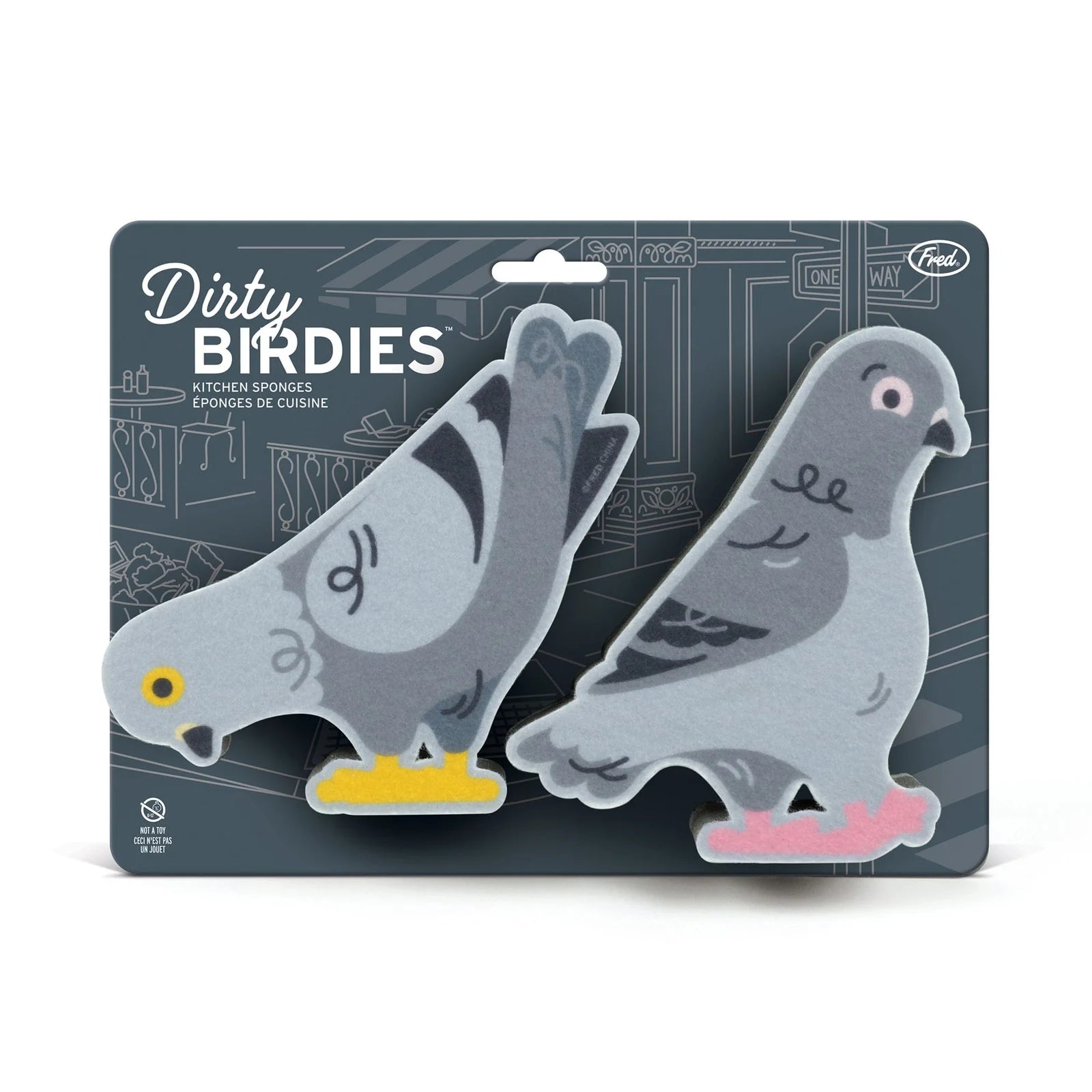 Fred & Friends Dirty Birdies Sponges - Thumbnail 2