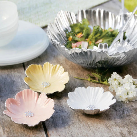 Mariposa Yellow Dip Dish