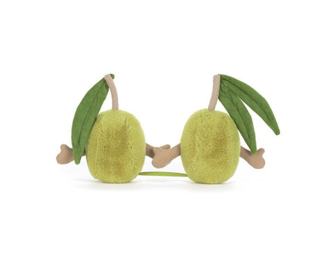 JELLYCAT AMUSEABLE PAIR OF OLIVES