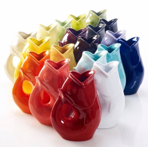 GurglePot Gurgling Fish Water Pitcher Slate