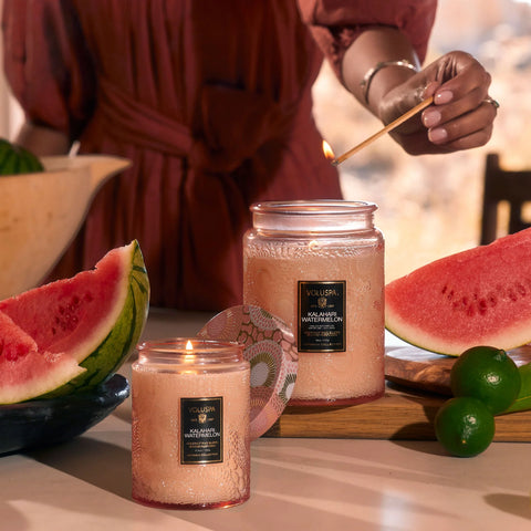 Voluspa Kalahari Watermelon Small Jar Candle