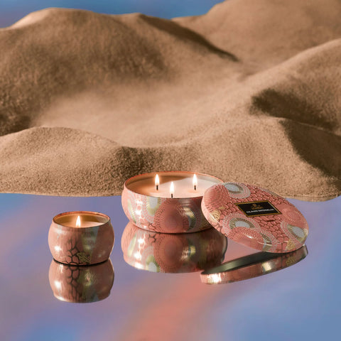 Voluspa Kalahari Watermelon 3 Wick Tin Candle