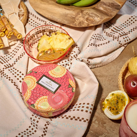 Voluspa Napali Passion Fruit 3 Wick Tin Candle