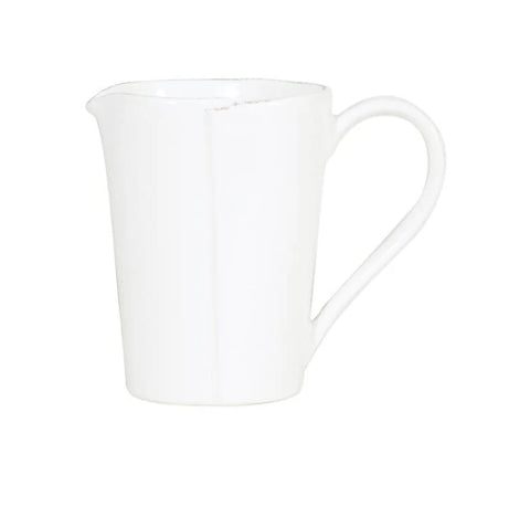 Vietri Melamine Lastra White Pitcher