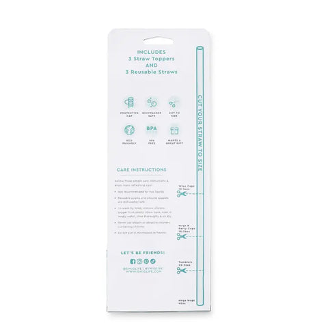 Swig Rally Ready Straw Topper Set