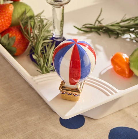 NEW Nora Fleming Red, White and Balloon Mini