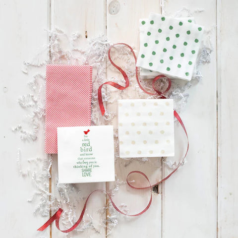 Vietri Papersoft Yellow Dot Cocktail Napkins