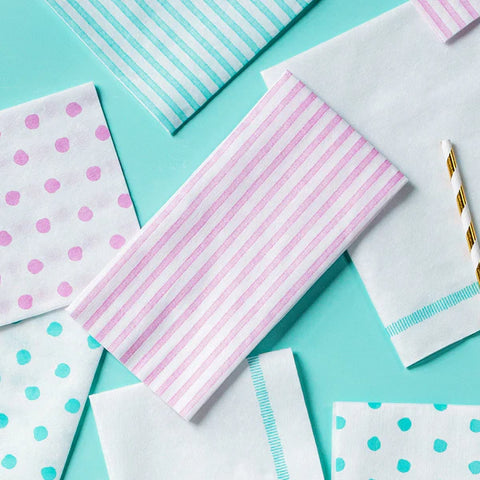 Vietri Papersoft Napkins Capri Pink Guest Towels (Pack Of 20)