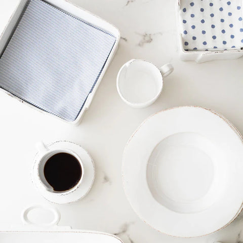 Vietri Papersoft Napkins Blue Dot Dinner Napkins
