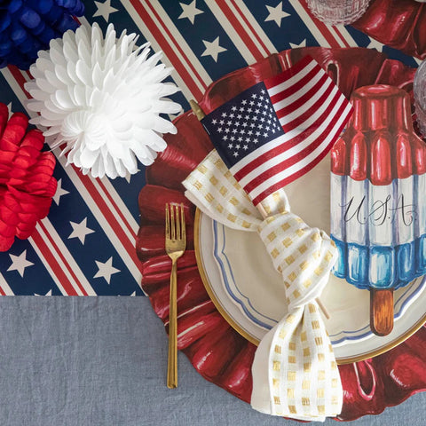 Hester & Cook Stars and Stripes Runner