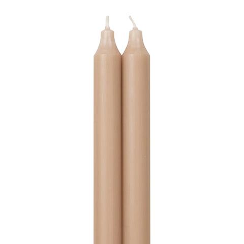 Northern Lights 12” Tapers Tan 2/pack