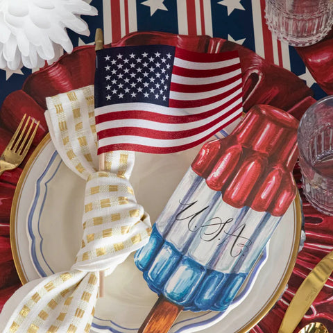 Hester & Cook Die-cut Star-Spangled Placemats